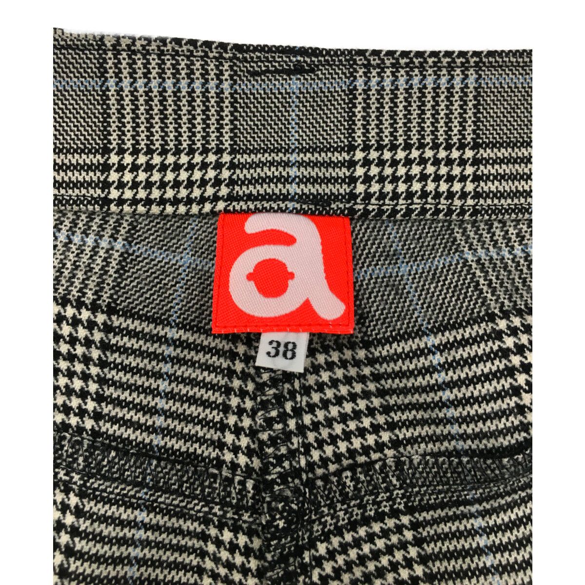 レディース アルチビオ archivio パンツ 38(M) グレー サイドライン