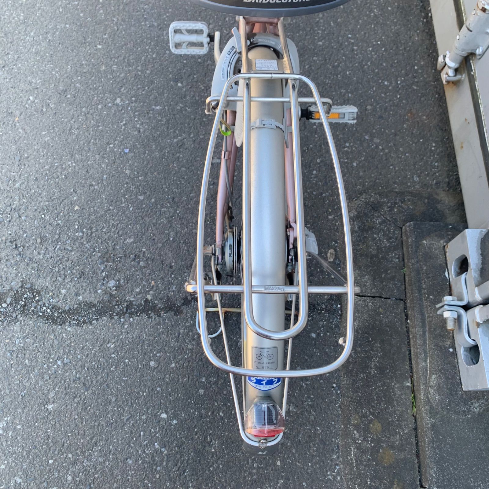 ブリジストン 自転車 【引き取り限定】 ◯引き取り限定 ブリヂストン 自転車 26インチ ローズピンク