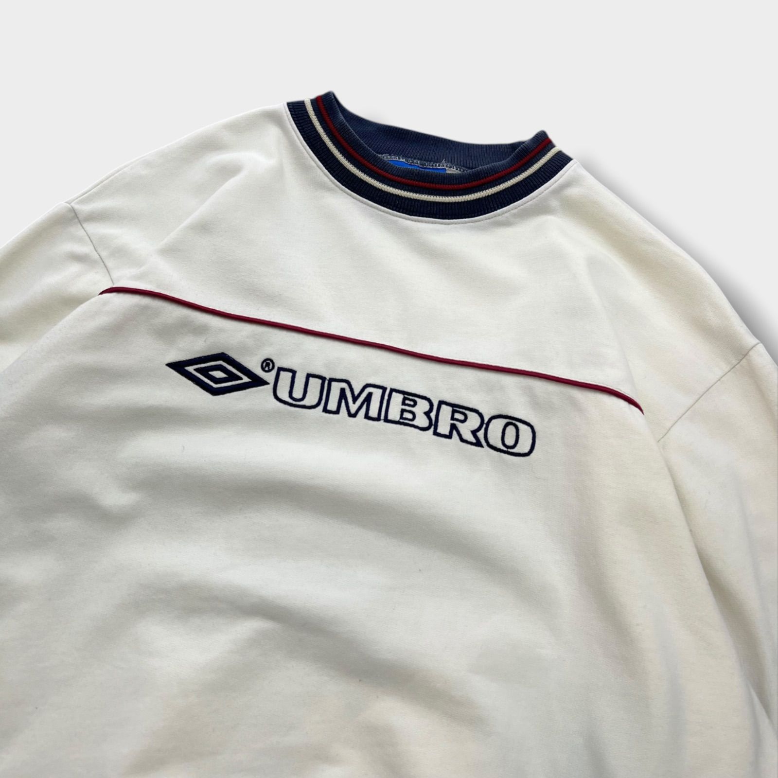 古着 Umbro 90s スウェット 90s 古着 UMBRO アンブロ ハーフジップ 