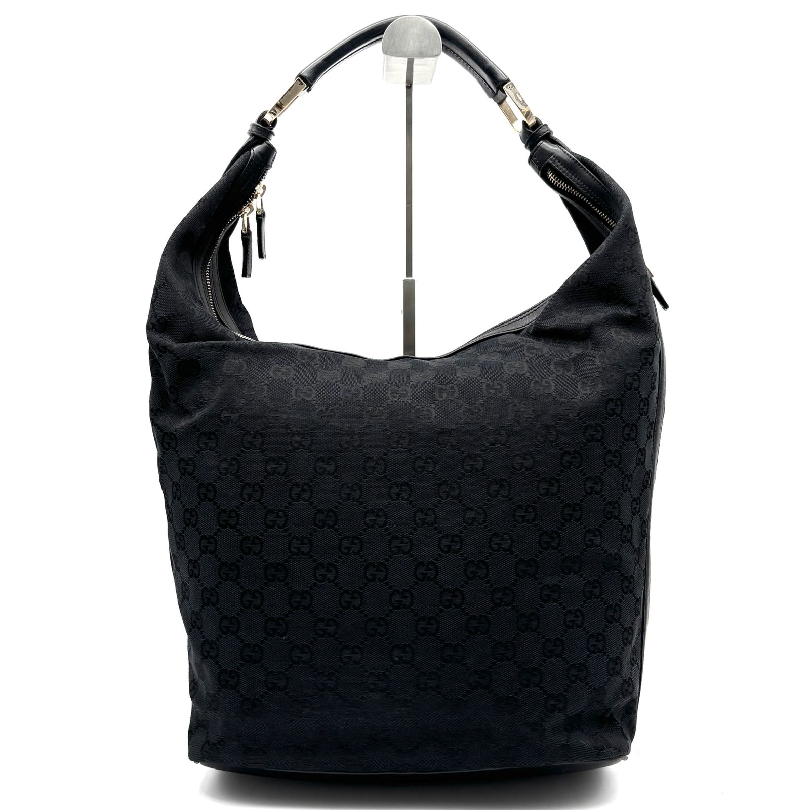 極美品 GUCCI グッチ GGキャンバス ワンショルダーバッグ ハンドバッグ 