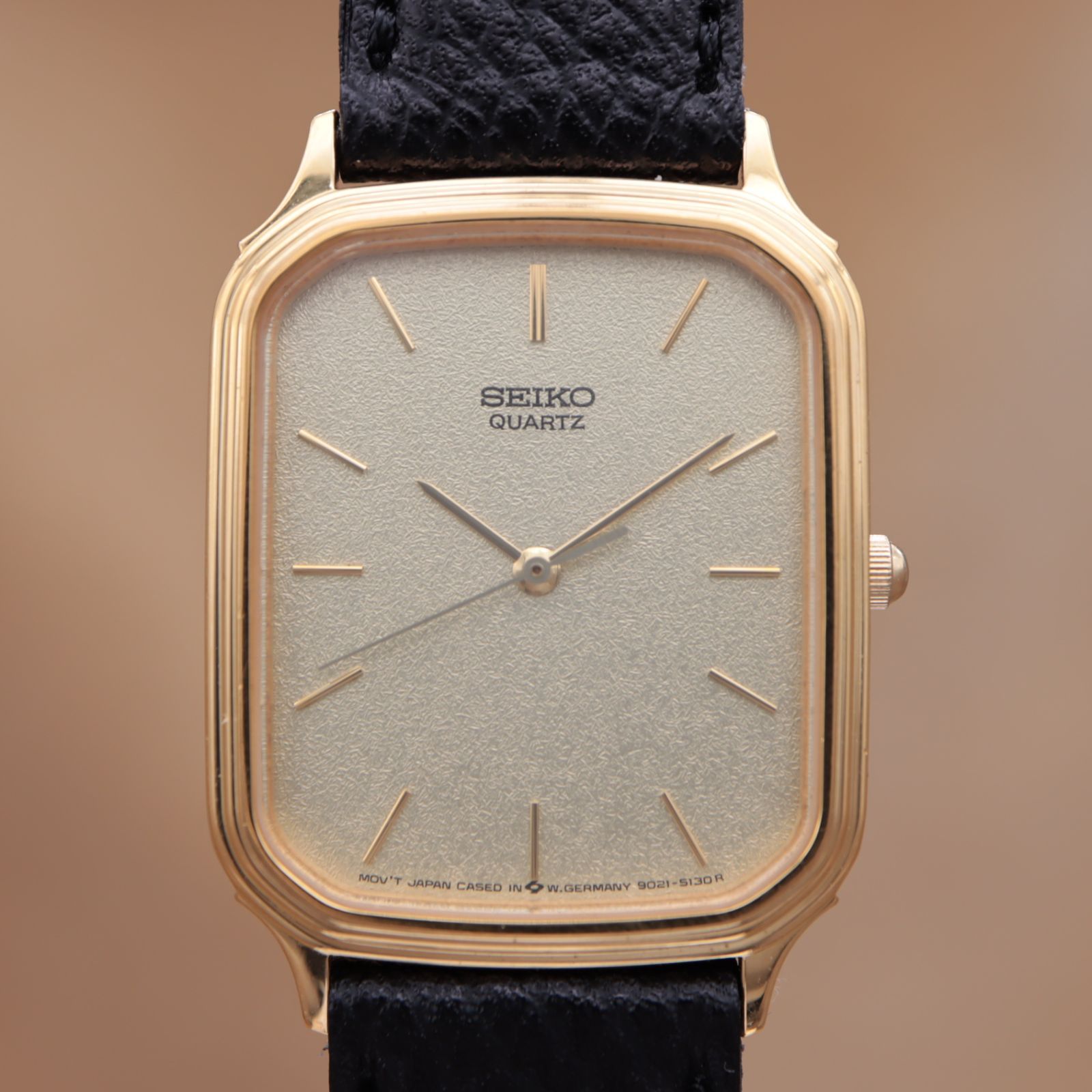 セイコー 9021-5090 SEIKO ゴールド レクタン クォーツ ヴィンテージ