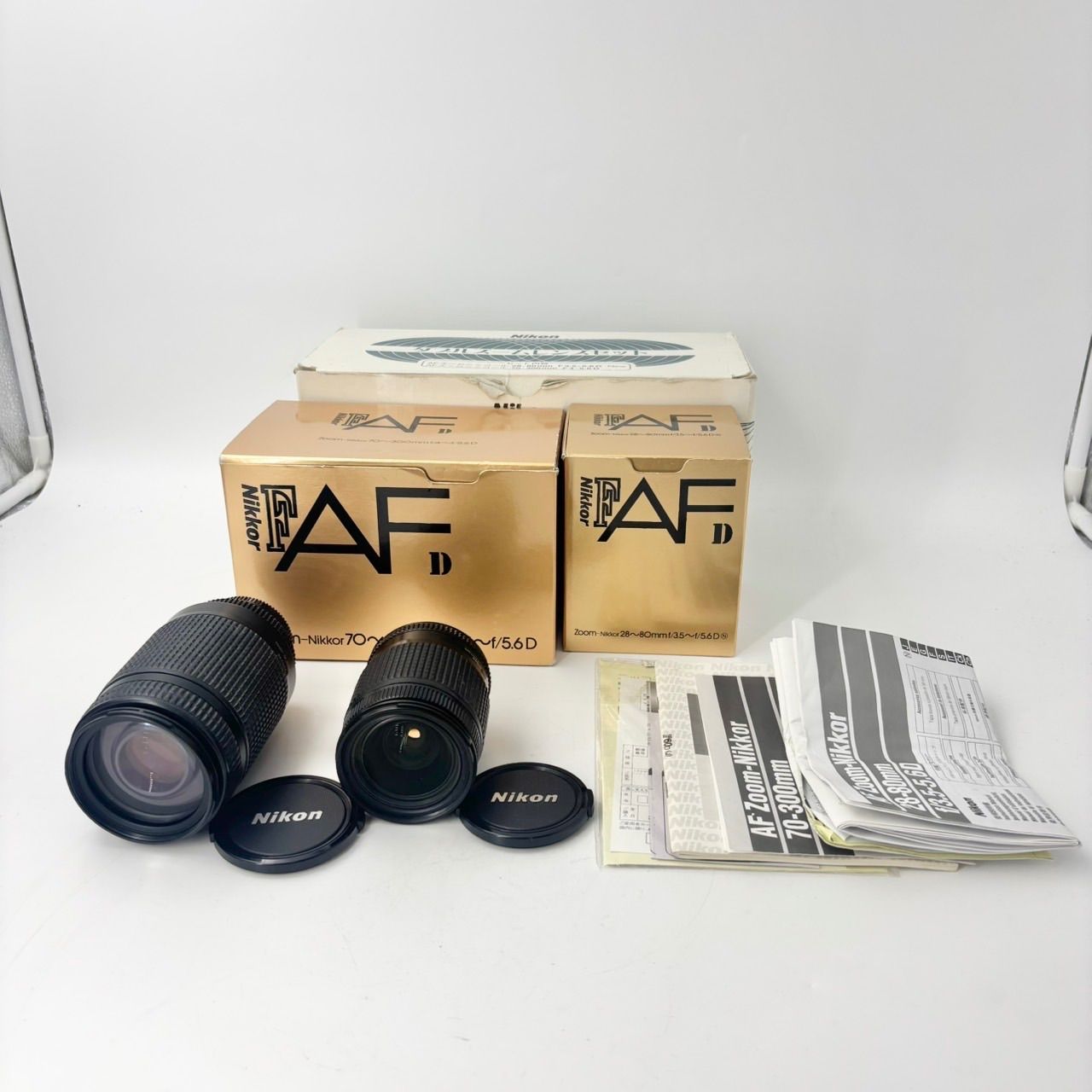 カメラ Nikon AF NIKKOR 70-300mm 28-80mm レンズセット