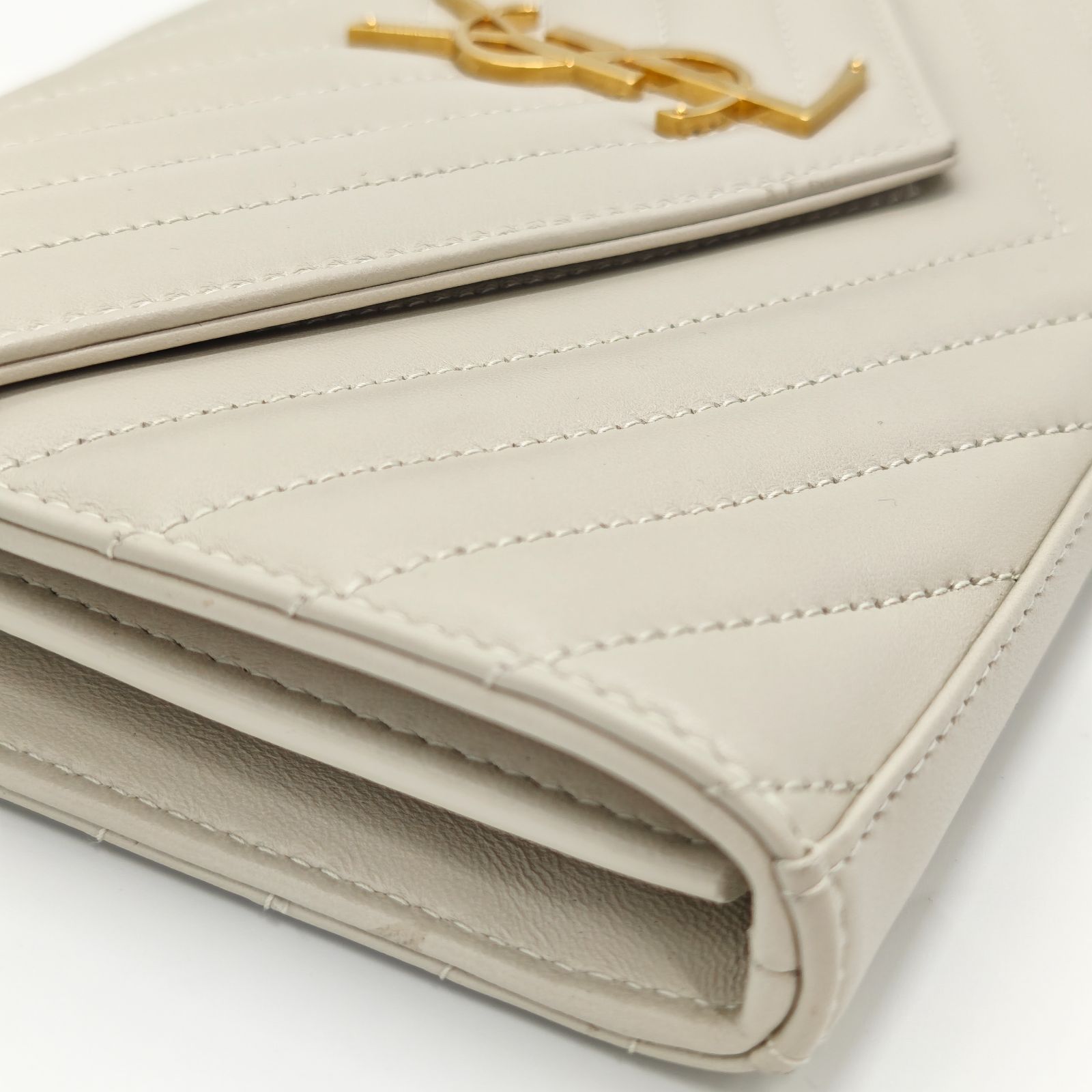 中古】YSL カサンドラ エンベロープ チェーンウォレット - メルカリ