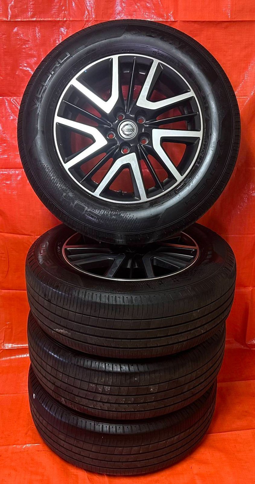 エクストレイル NT32 純正 17インチ 225/65R17 2023年製 4本セット 