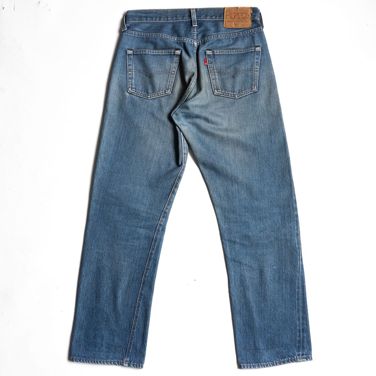 雰囲気抜群/80s】 LEVI'S 【501 赤耳 デニムパンツ】32×31 ボタン裏524