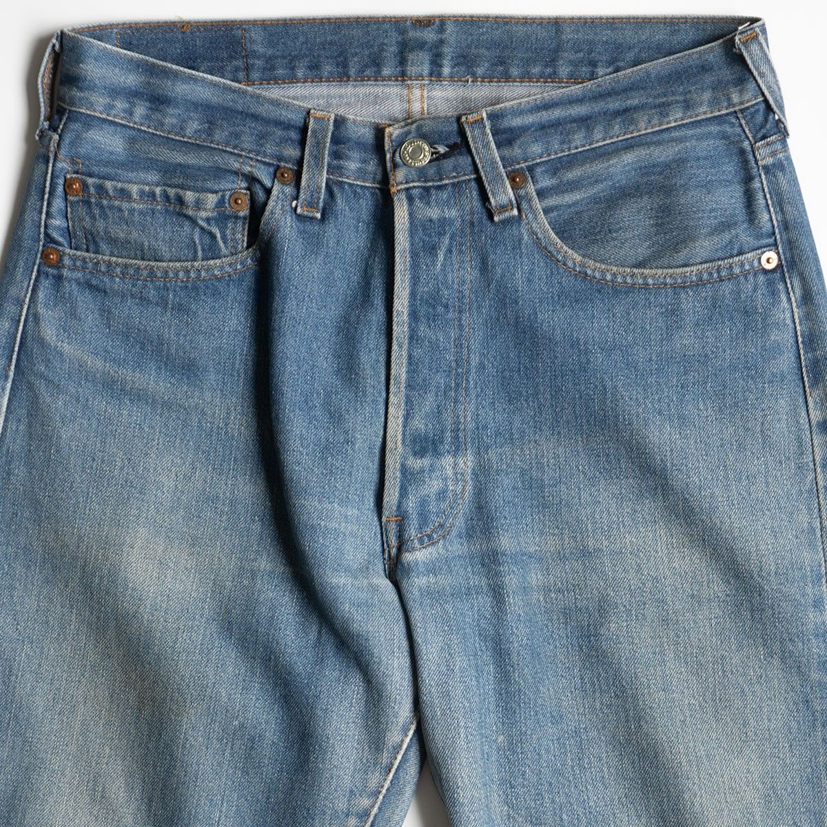 雰囲気抜群/80s】 LEVI'S 【501 赤耳 デニムパンツ】32×31 ボタン裏524