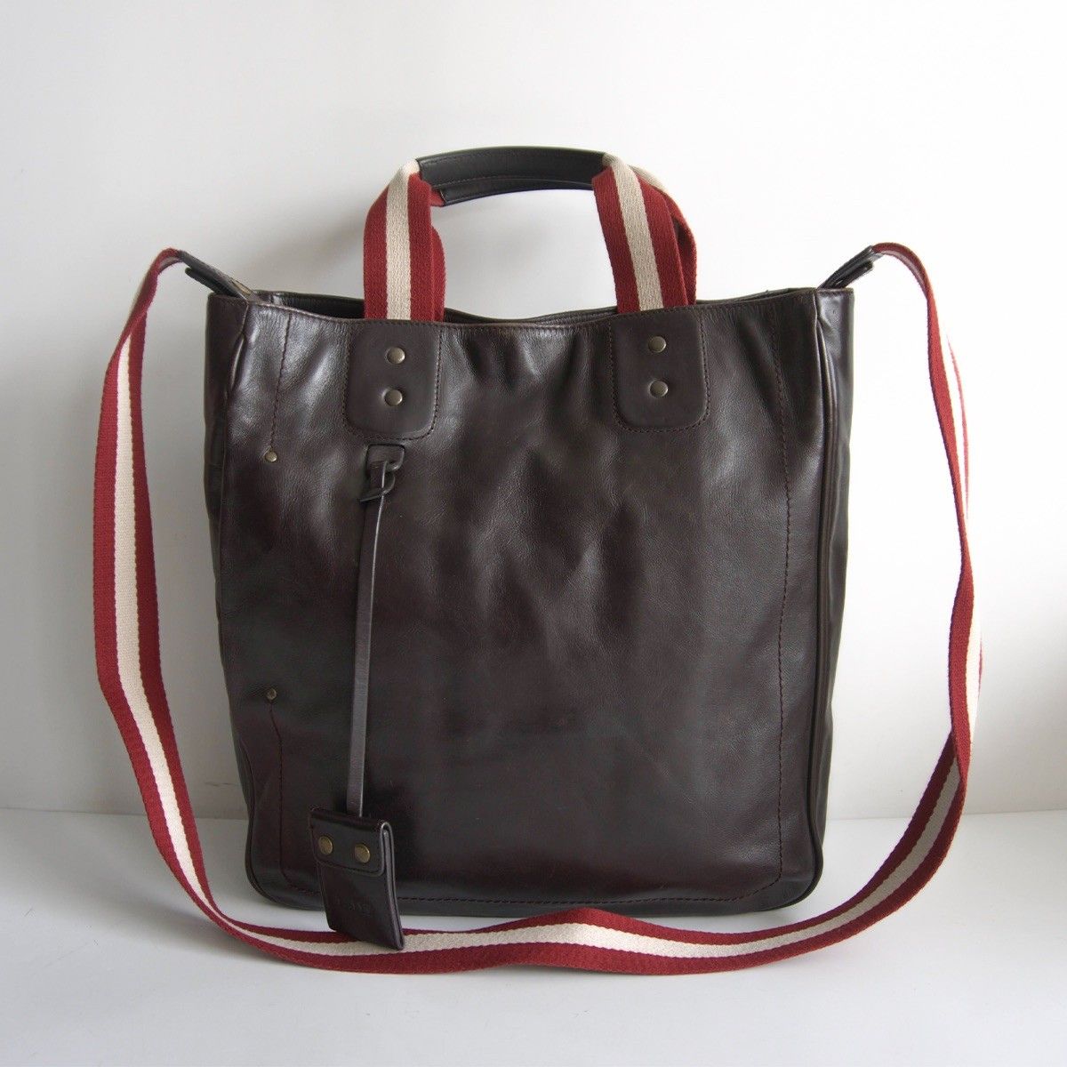 バリー オールレザー トレインスポッティング 2way トートバッグ BALLY 