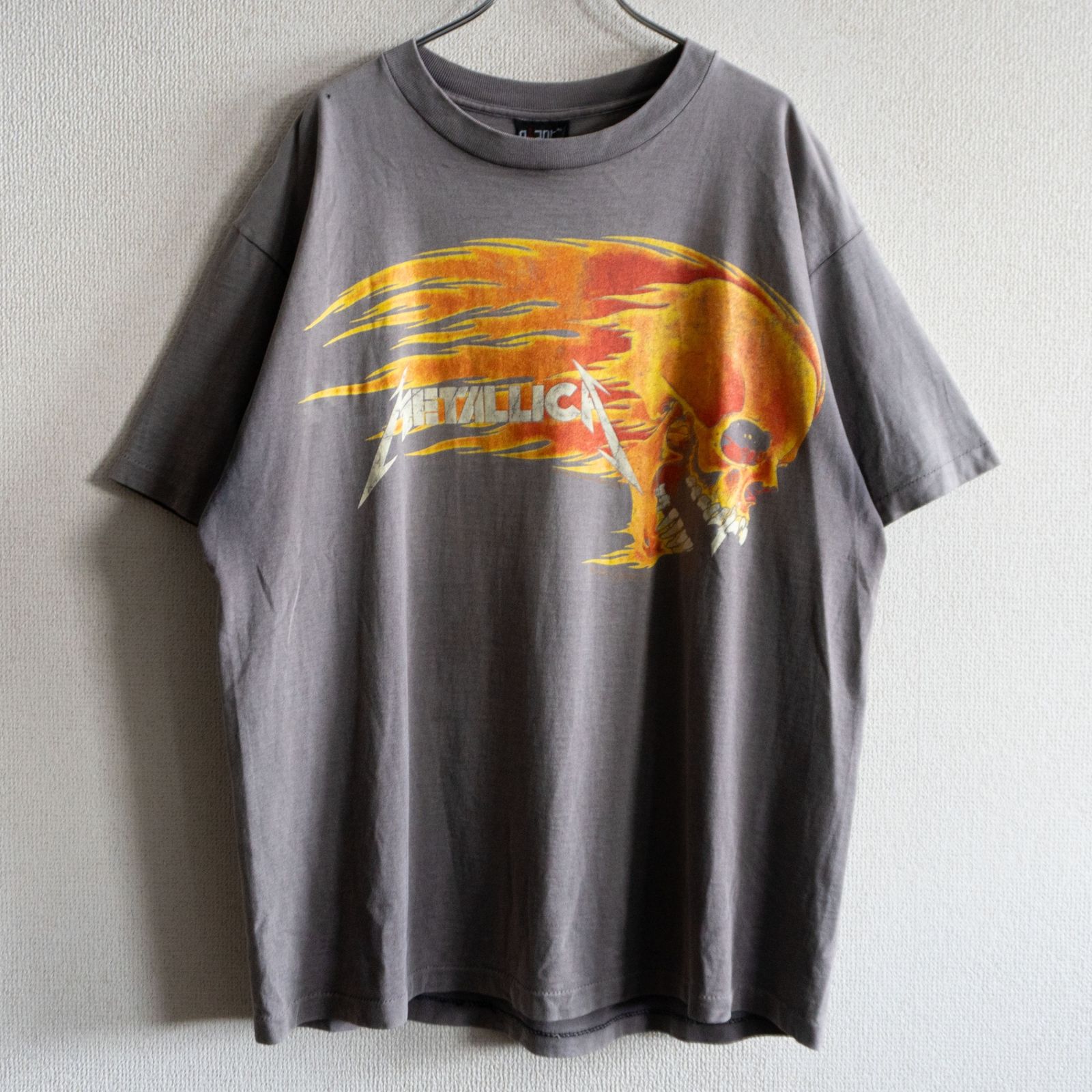 90s】 【METALLICA Pushead Tee】 XL メタリカ パスヘッド 90年代 バン 
