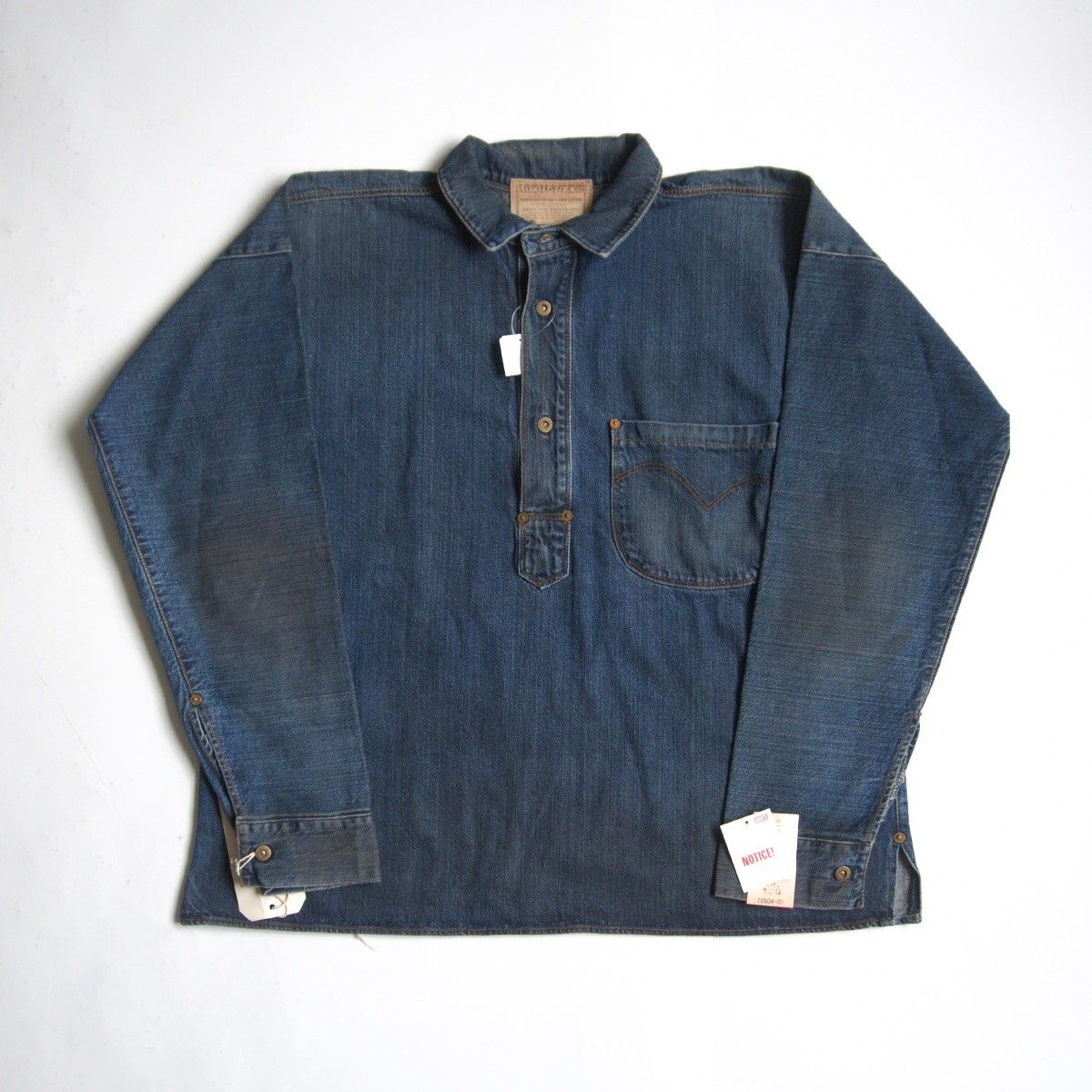 LEVI’S 　クローズドフロントジャンパー　プルオーバー　ビンテージ Dead stock/希少モデル】LEVI'S VINTAGE CLOTHING【Closed Front