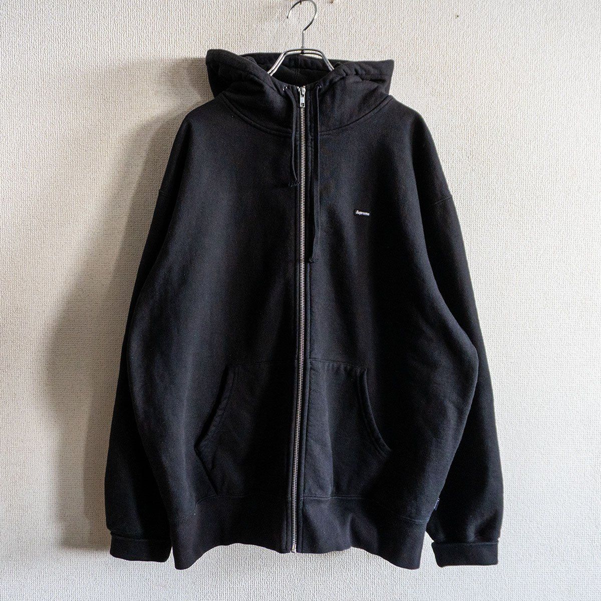 美品】Supreme【Small Box Logo Zip Up Hoodie】L シュプリーム ジップ 