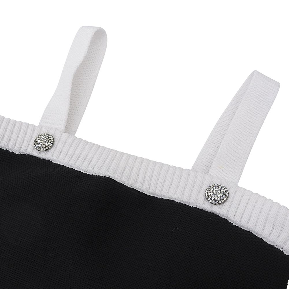 sheller シェリエ 美品 bijou button knit bustier トップス