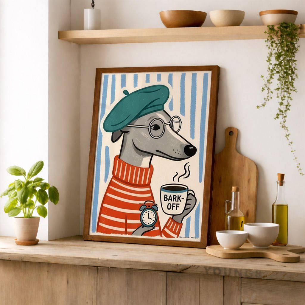 ポスター 【 イタリアングレーハウンド / Italian Greyhound