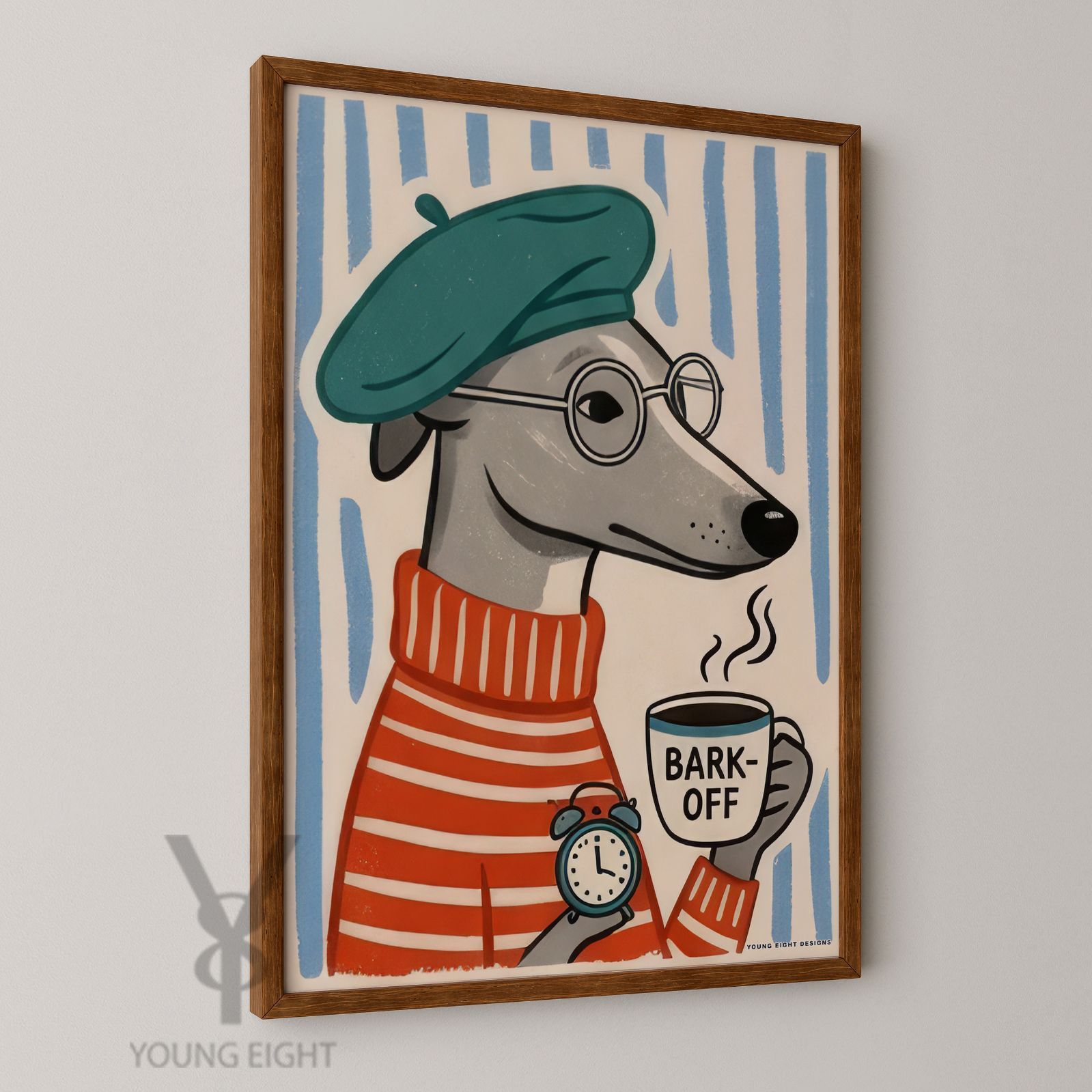 ポスター 【 イタリアングレーハウンド / Italian Greyhound