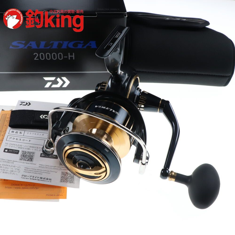 中古/未使用品】 ダイワ 25 ソルティガ 20000-H /E049M ロッド リール 