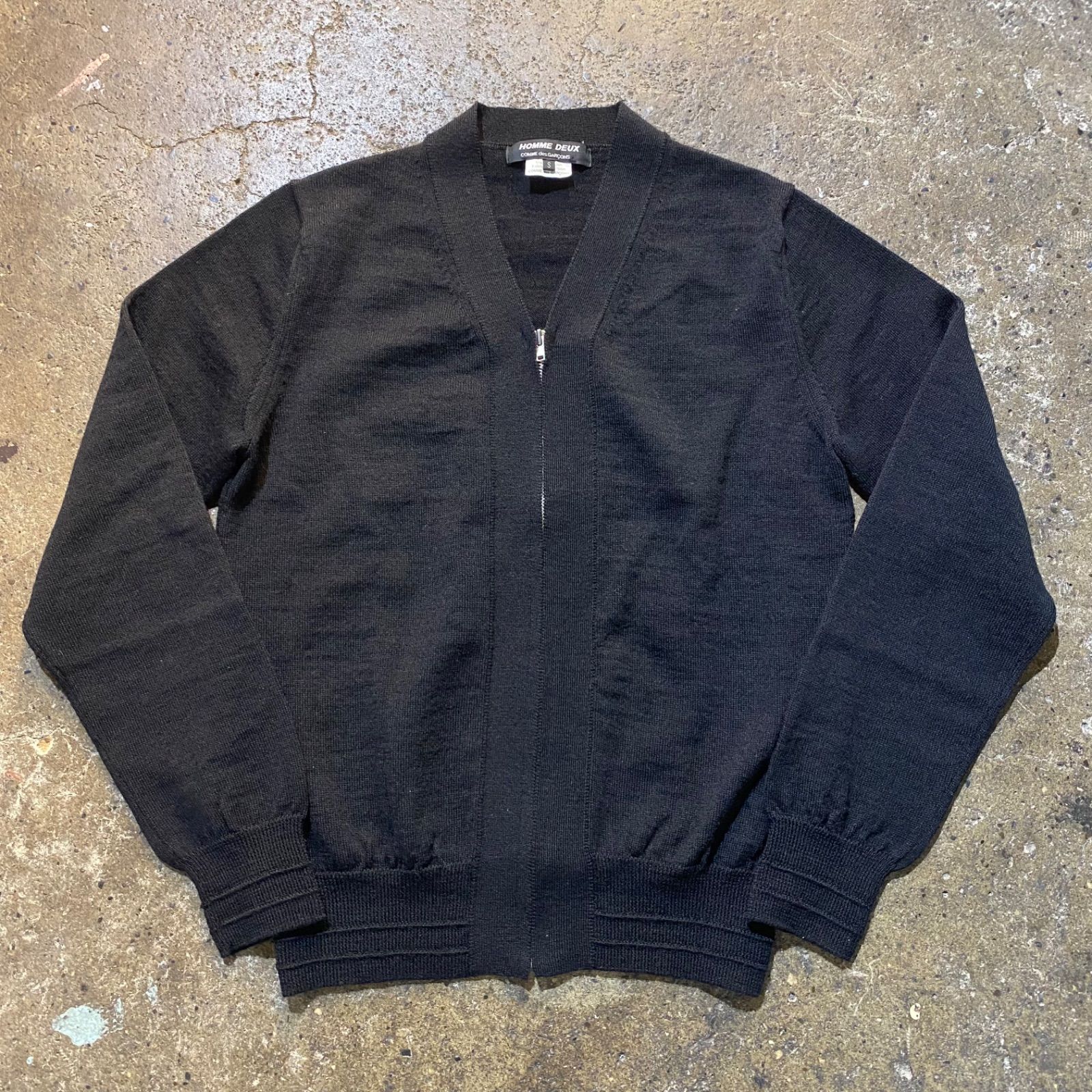 COMME des GARCONS HOMME DEUX 16AW ジップアップ カーディガン S 
