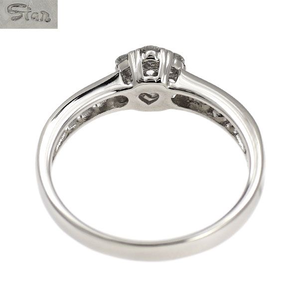スタージュエリー Pt950 ダイヤモンド リング 0.35ct フラワー - メルカリ