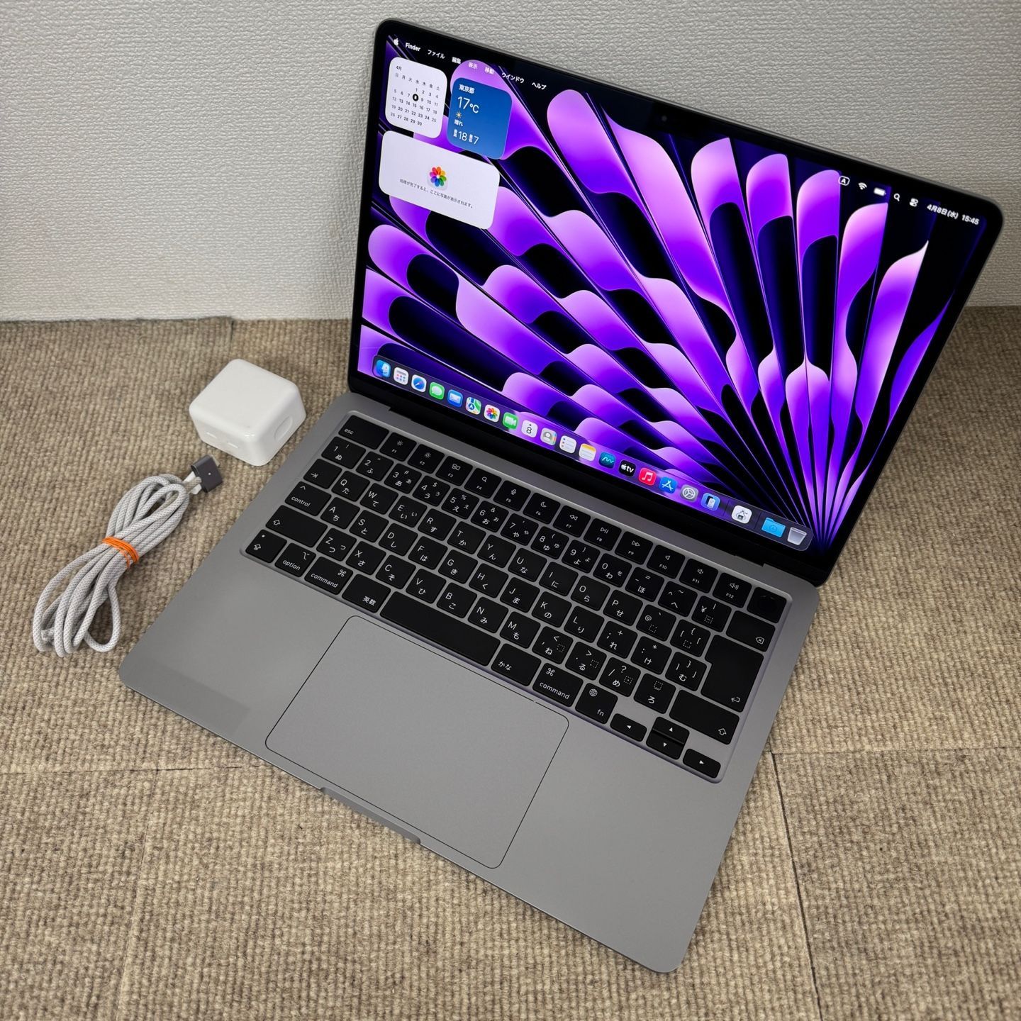 MacBook Air 13 M2 16GB/512GB スペースグレー 中古 - メルカリ