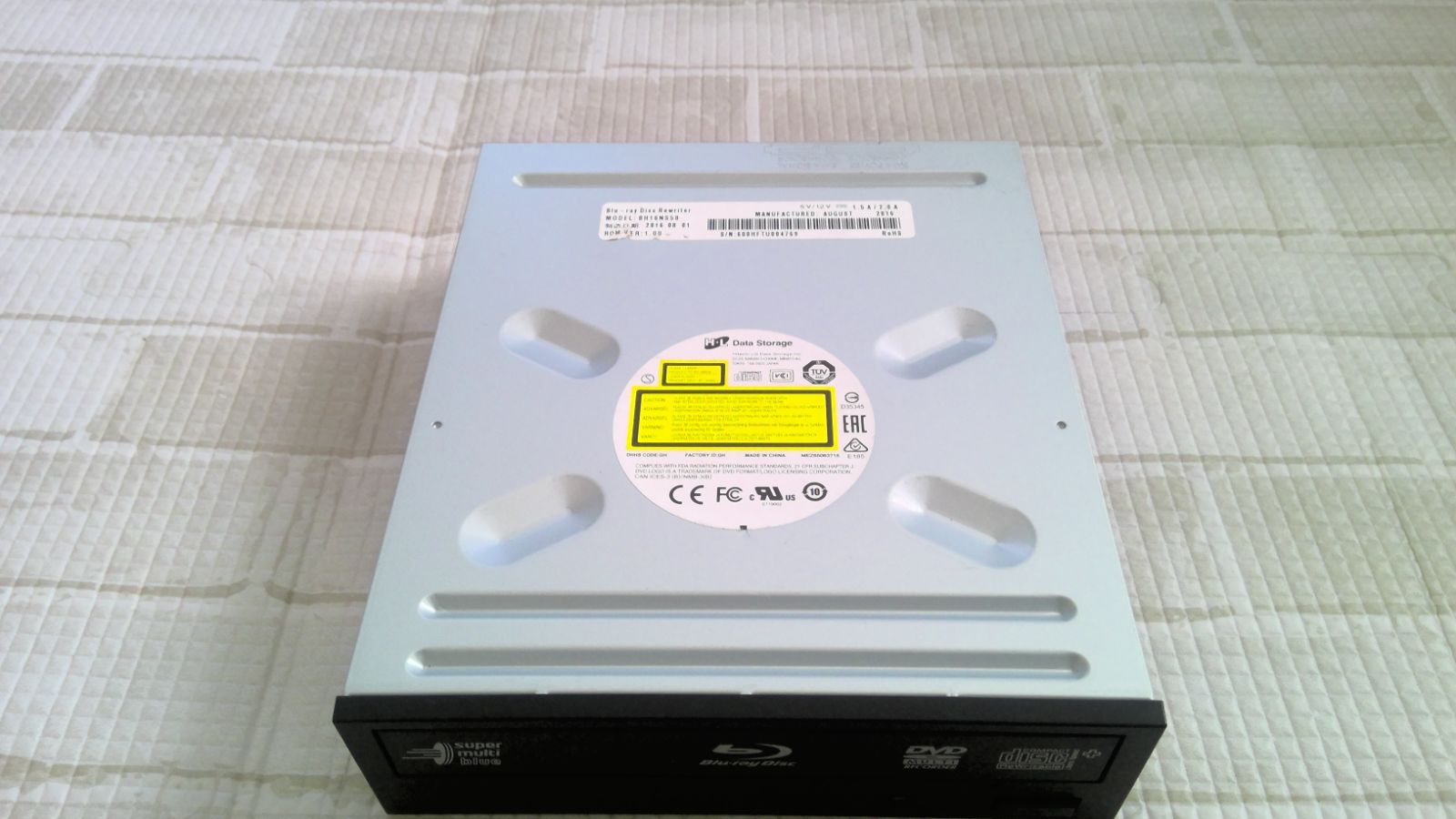 A1-1-0060】日立LG BH16NS58 内蔵BDドライブ HLDS BDXL対応 内蔵Blu 