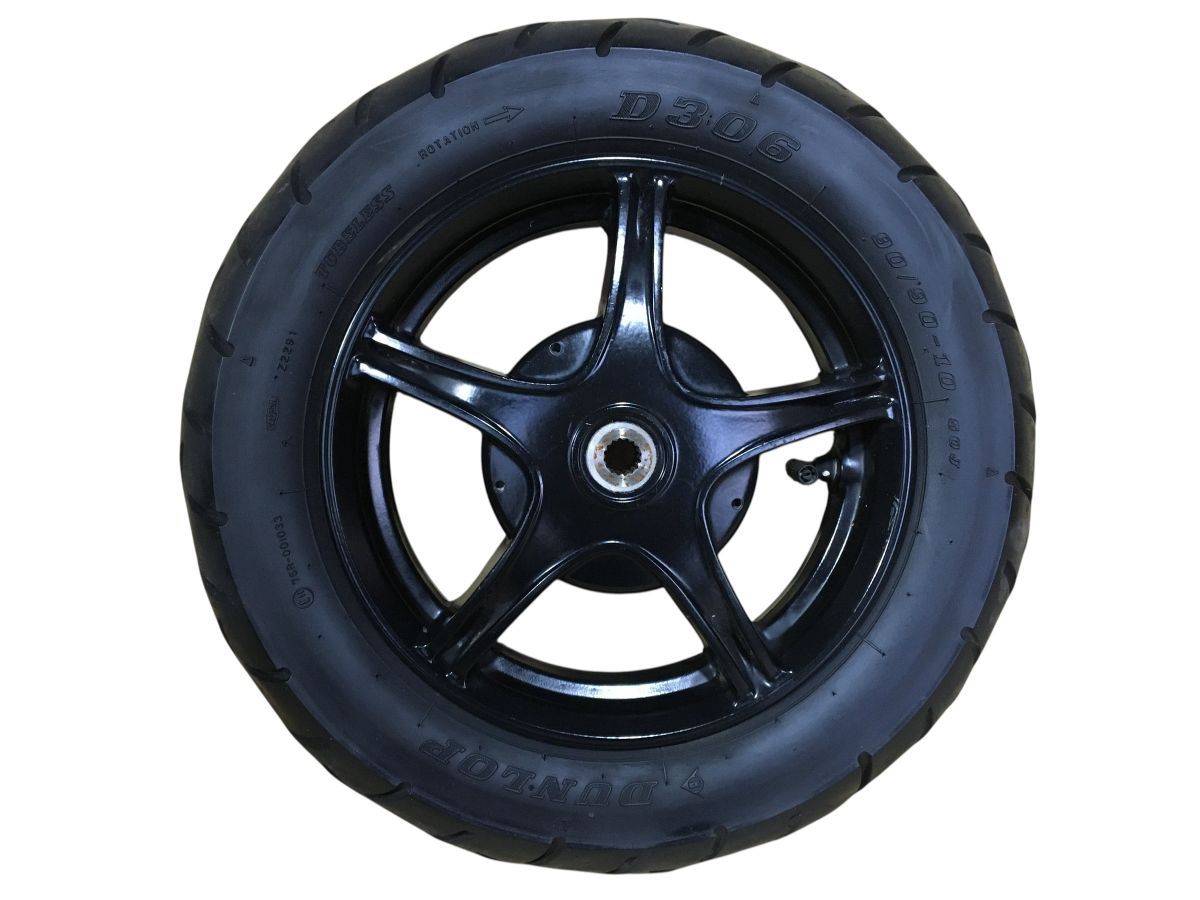 YAMAHA リモコンジョグ JOG-ZR SA16J 前後 ホイール セット ディスク付