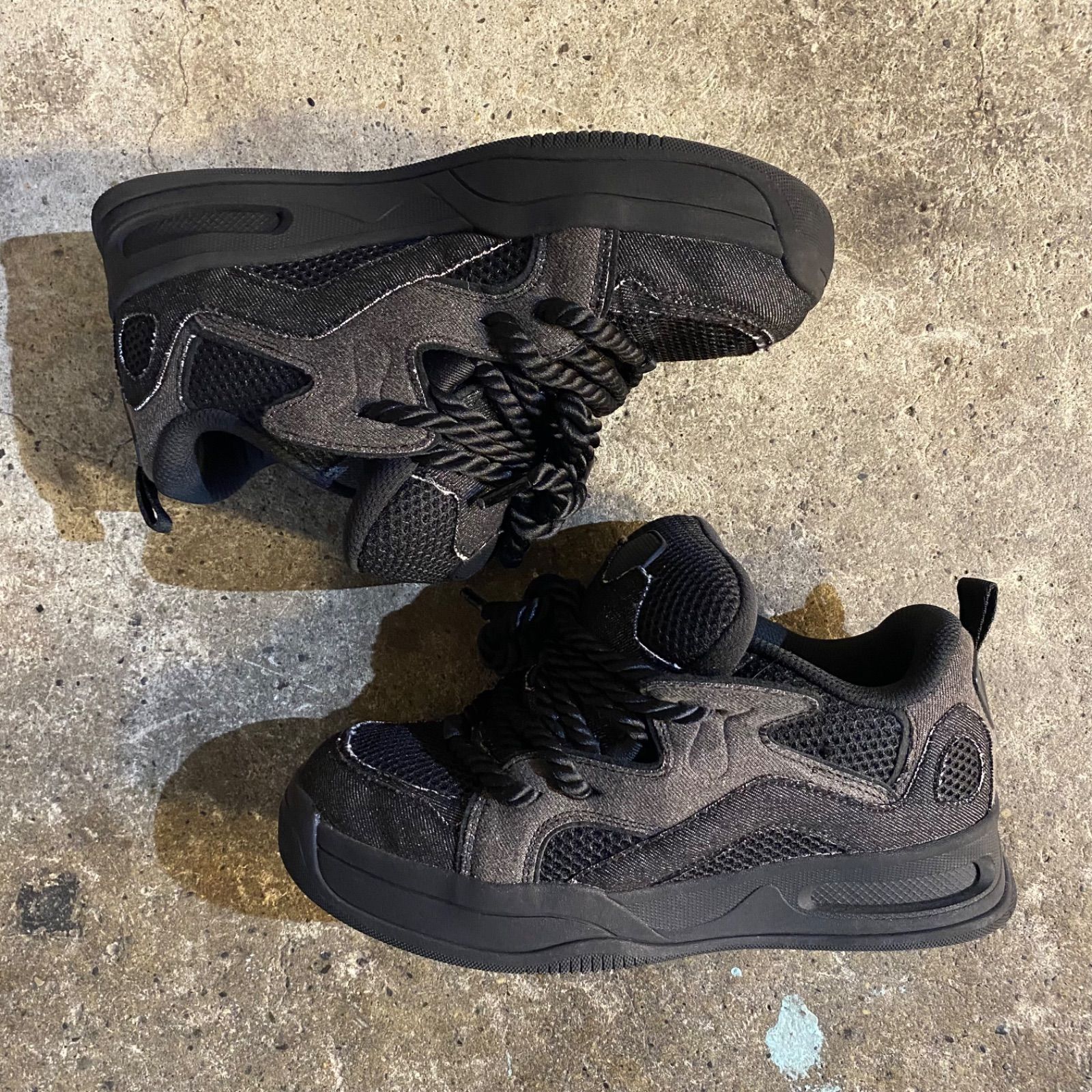 ZARA スケート ロープ スニーカー size41 ザラ ボリュームスニーカー