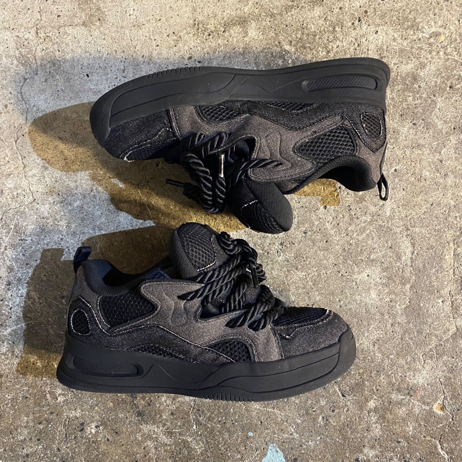 ZARA スケート ロープ スニーカー size41 ザラ ボリュームスニーカー