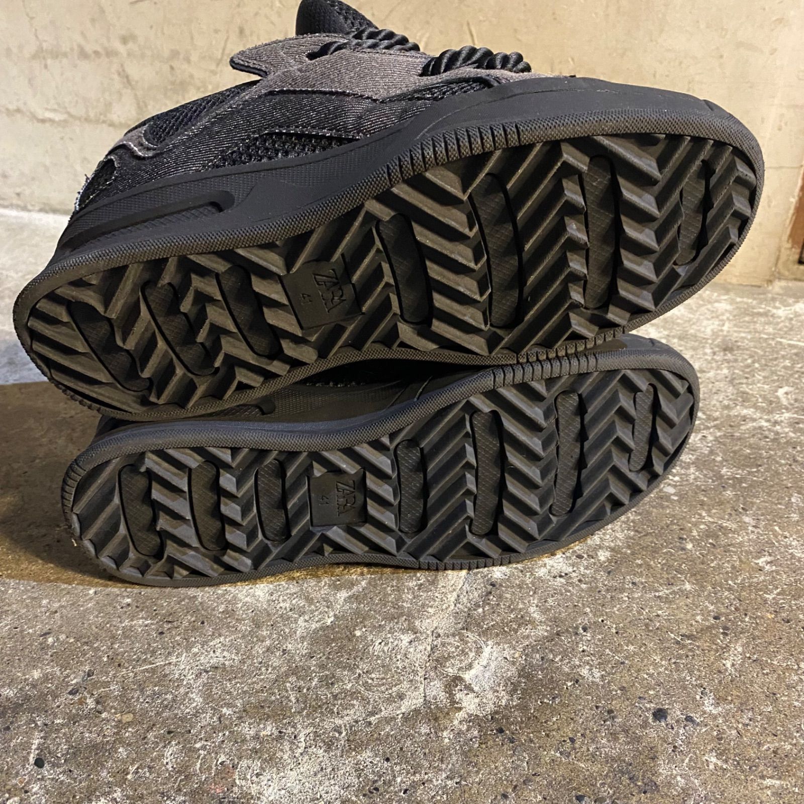 ZARA スケート ロープ スニーカー size41 ザラ ボリュームスニーカー