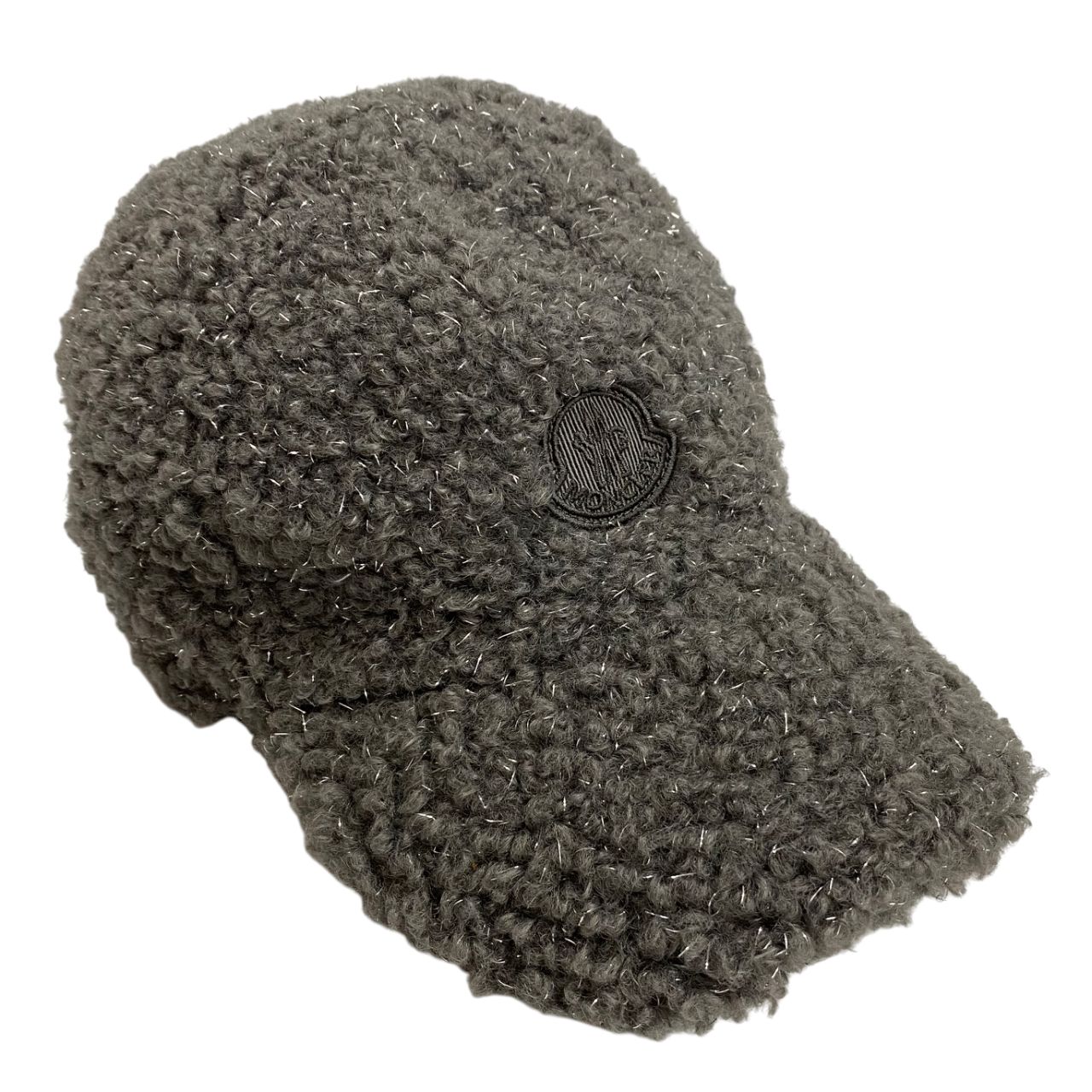モンクレール MONCLER 22AW ロゴワッペン付き フェイクファー ボア 