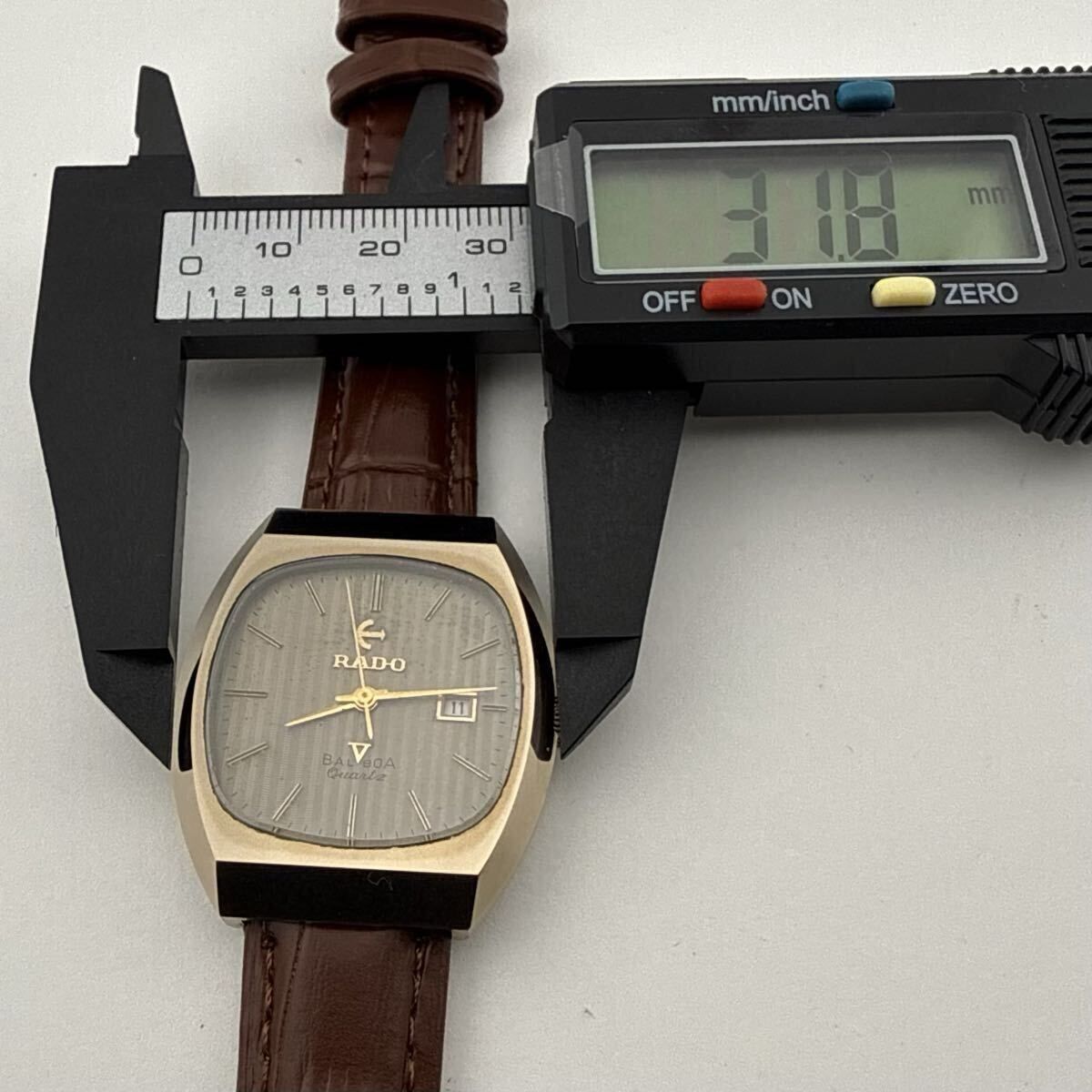 五日市店】 RADO BALBOA ラドー バルボア メンズ クォーツ 腕時計 【中古】