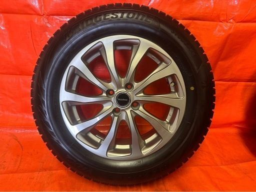 トヨタ86純正 16インチアルミ スタッドレス付 205/55R16 2022年製 バリ溝 4本 トヨタ86純正 16インチアルミ スタッドレス付 205/55R16 2022年製 バリ