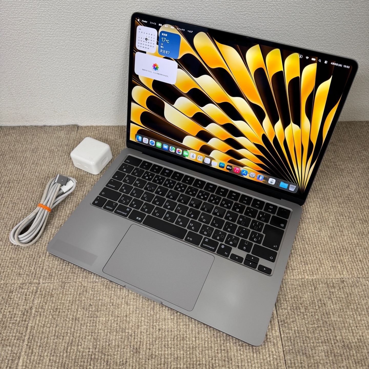 MacBook Air M2 16GB/512GB スペースグレー 中古 - メルカリ