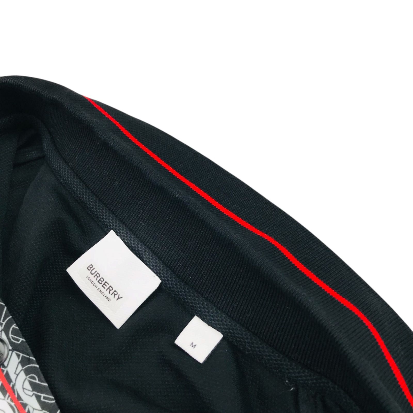 美品☆BURBERRY☆バーバリー・メンズ ラバーブランドロゴワッペン付 TB 