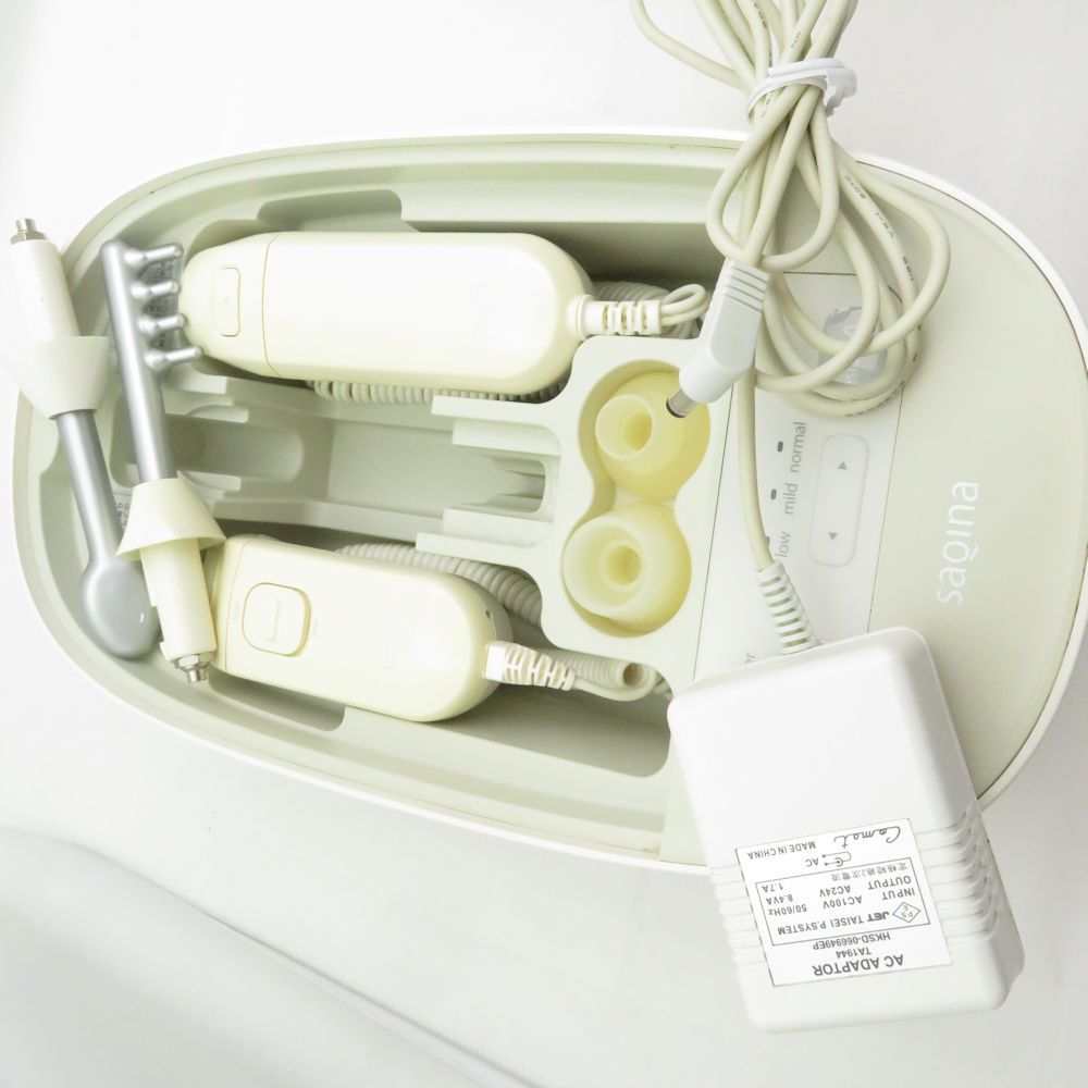 saqina サキナ ピノ スチーマー＆テスラ 美顔器 ホームエステ BM12565