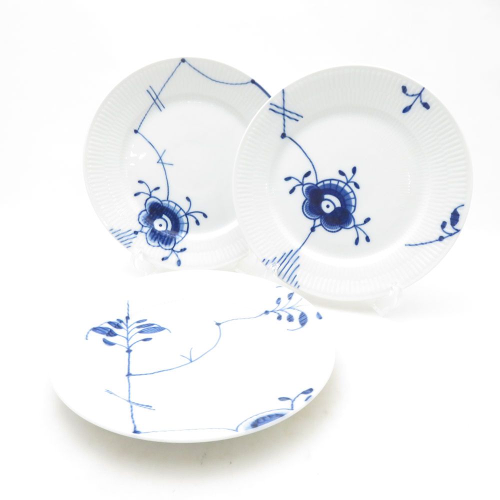 美品 ROYAL COPENHAGEN ロイヤルコペンハーゲン ブルーフルーテッド