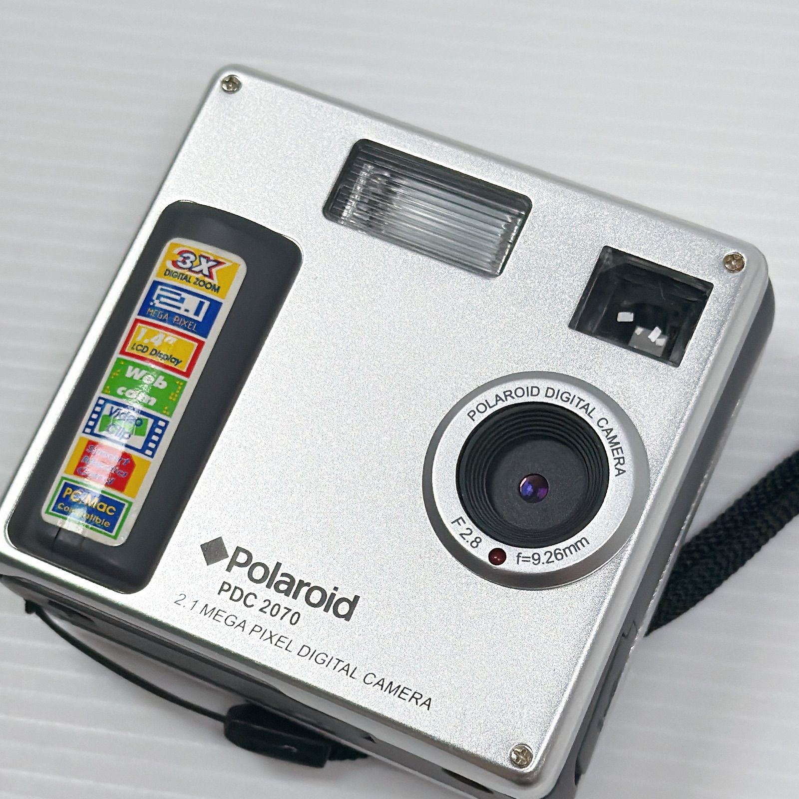【美品】Polaroid ポラロイド　PDC2070　コンデジ ポラロイド Polaroid PDC2070 デジタルカメラ 動作確認済み 外装綺麗