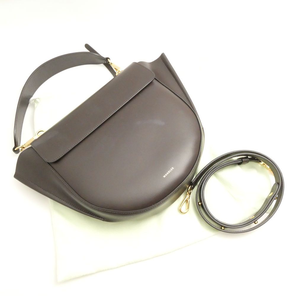 美品 WANDLER ワンドラー ホルテンシア 2WAYバッグ ミディアム ハンド