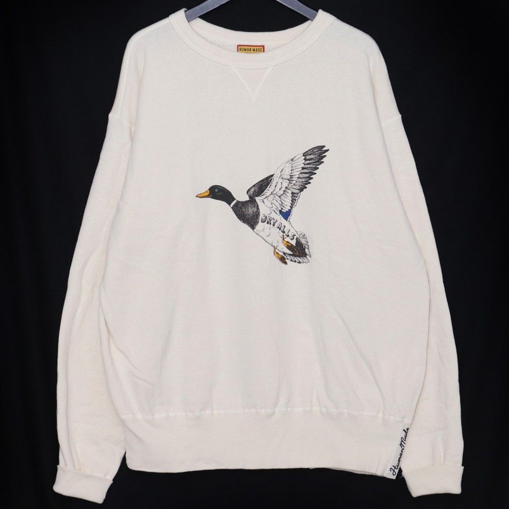 HUMAN MADE TSURIAMI SWEATSHIRT XLサイズ アイボリー HM30CS043 