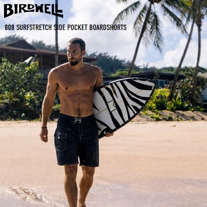 ボードショーツ BIRDWELL ”808 SURFSTRETCH SIDE POCKET BOARDSHORTS ボードショーツ BIRDWELL ”808 SURFSTRETCH SIDE POCKET BOARDSHORTS