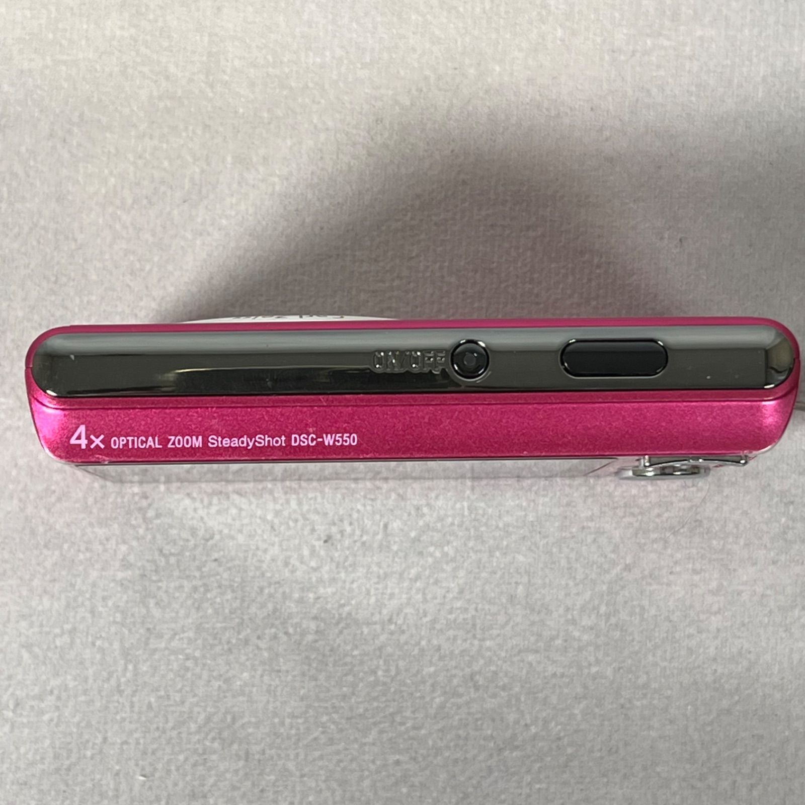 管2603-323】SONY ソニー Cyber-shot DSC-W550 ピンク コンパクト 
