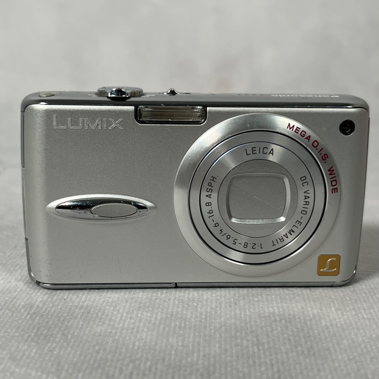 管2603-268】Panasonic パナソニック LUMIX DMC-FX01 シルバー