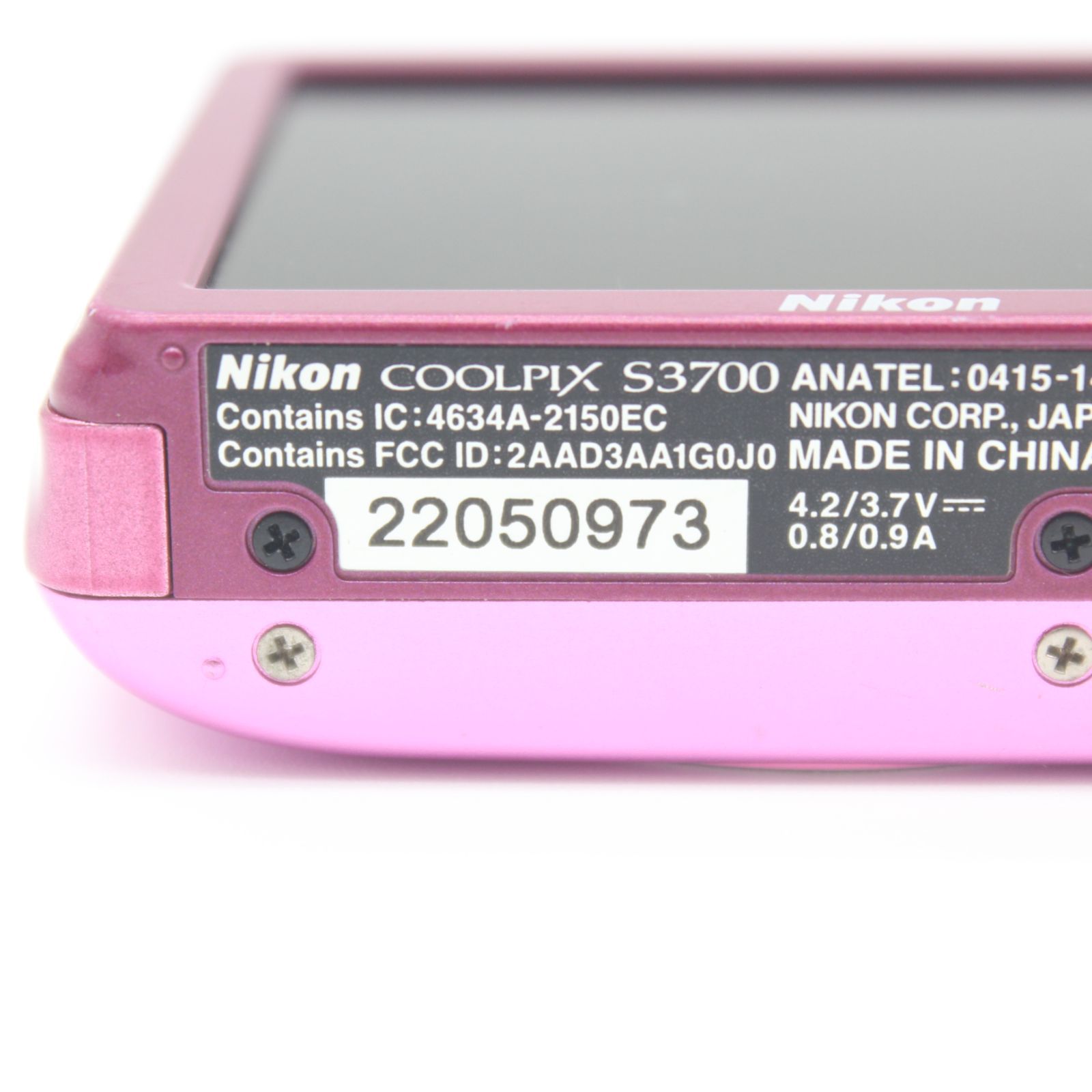 ☆極上品☆NIKON COOLPIX S3700 ピンク | 1STSSS.COM