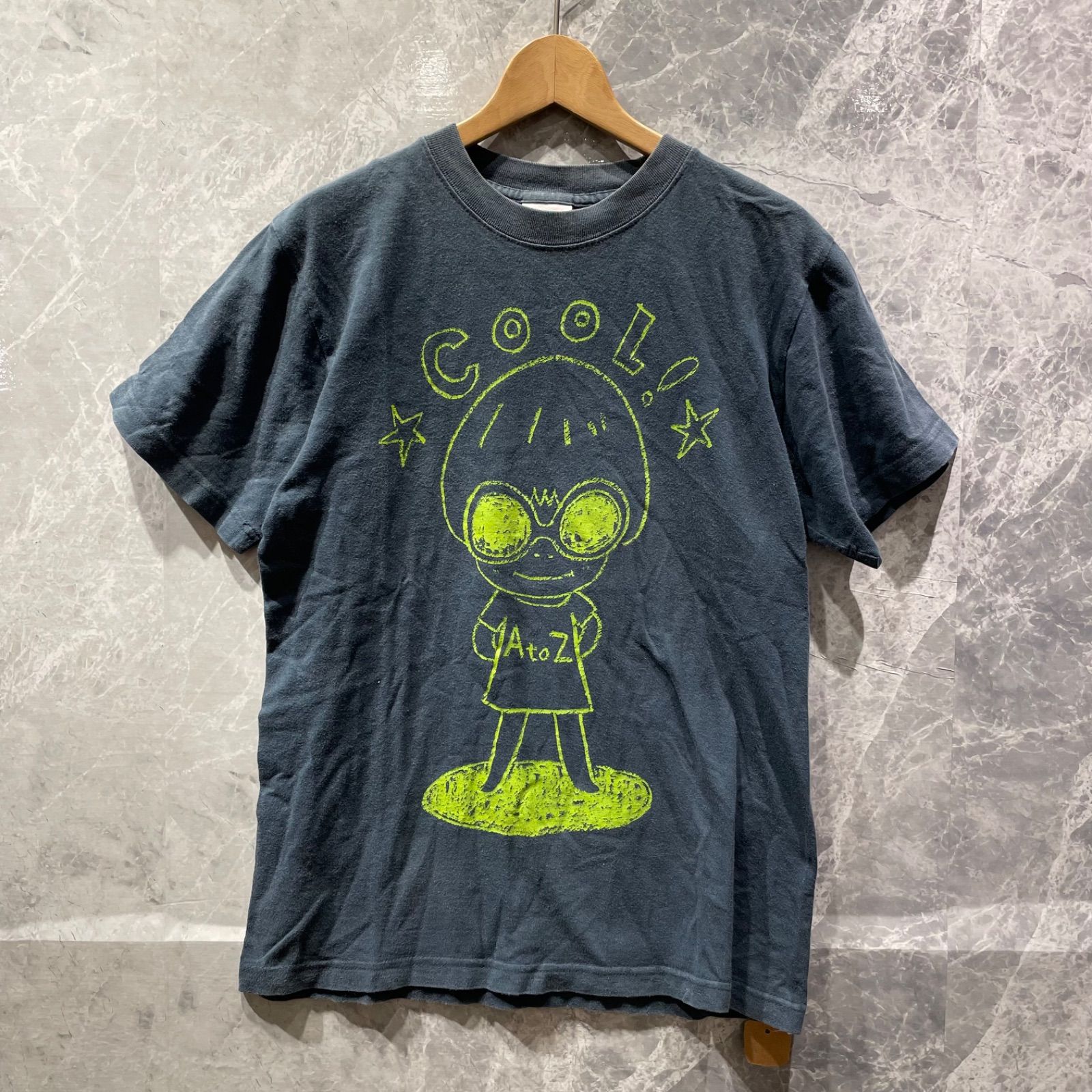 極美品】奈良美智 Tシャツ S ネイビー グリーン AtoZ 2006年 - メルカリ