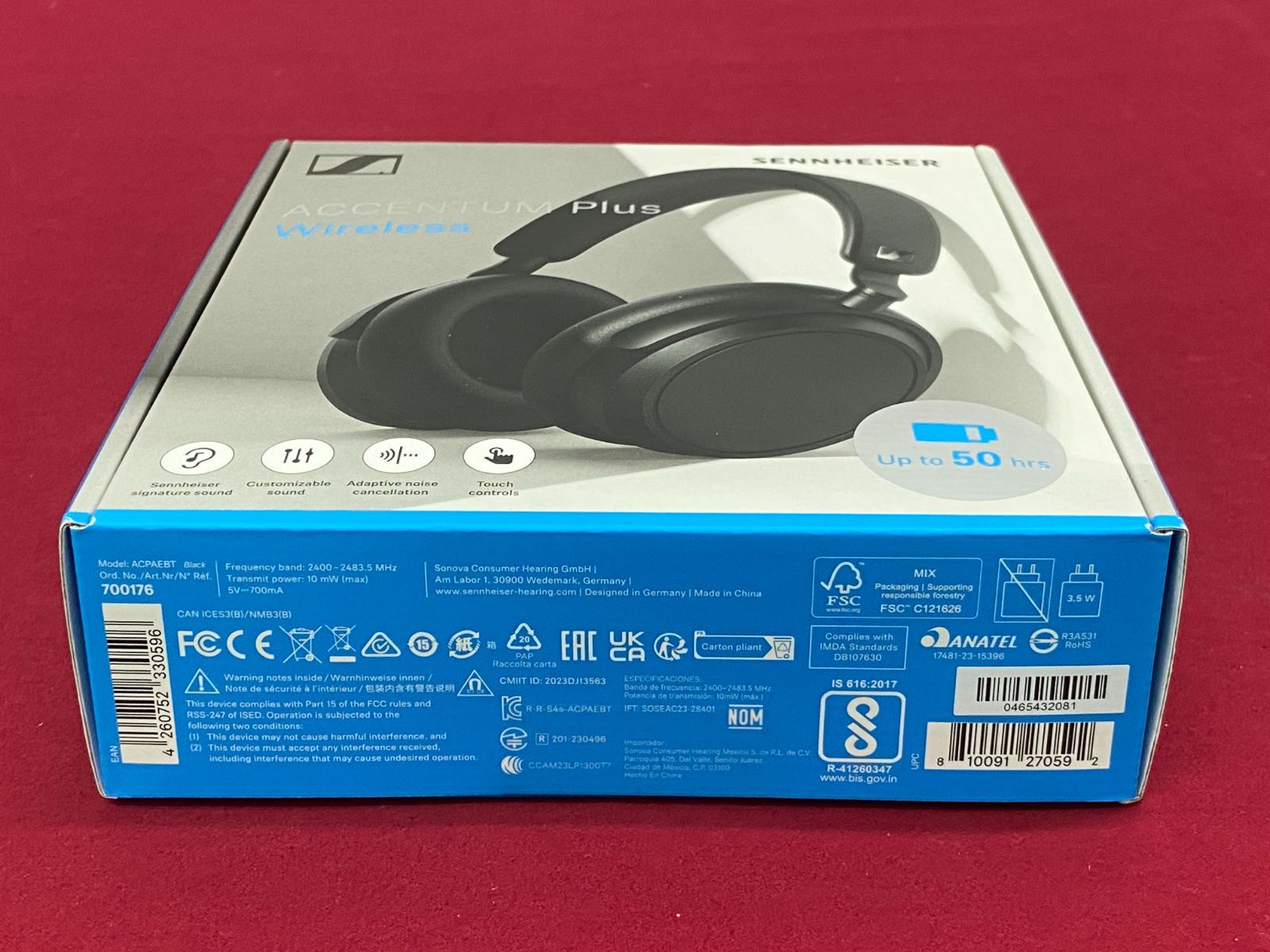 未開封】SENNHEISER セブンヘイザー ACCENTUM Plus Wireless アクセン 