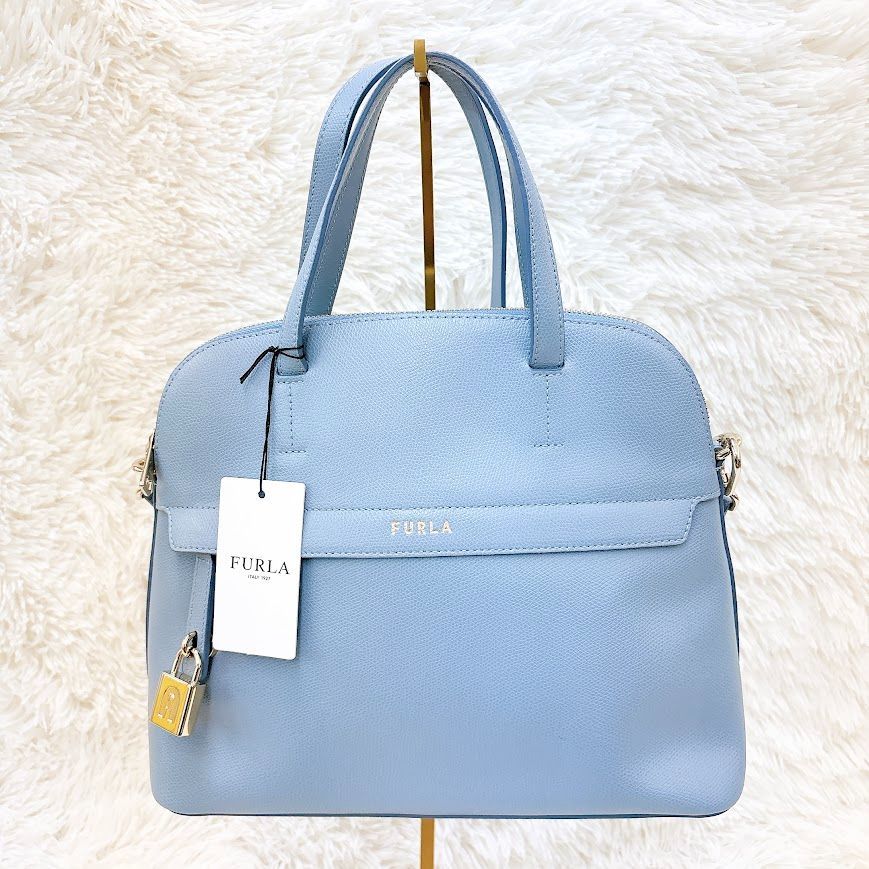 現行品】【美品】 FURLA フルラ 新型 パイパー 2way レザー ショルダー 