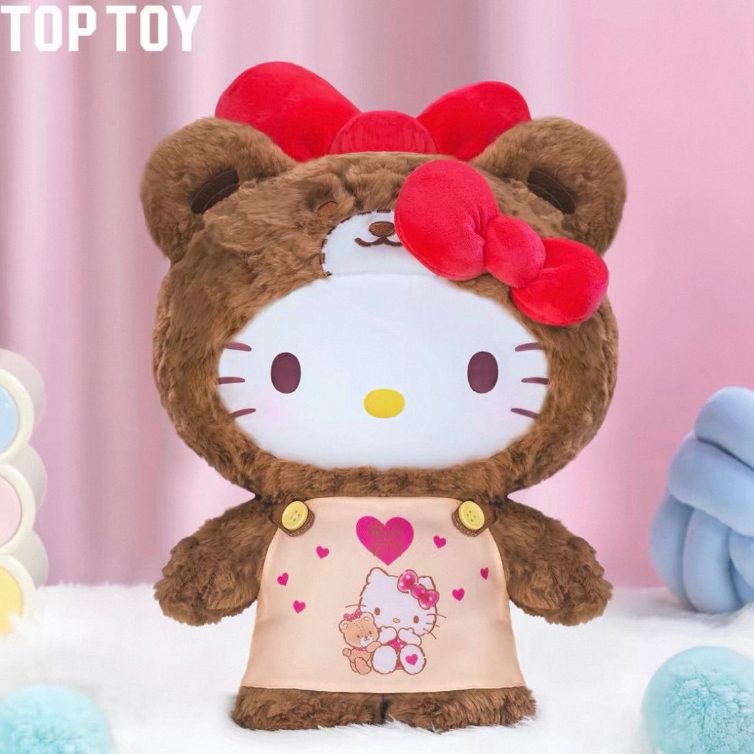 海外限定 サンリオ TOPTOY ハローキティ 38cm ビッグサイズ ぬいぐるみ 