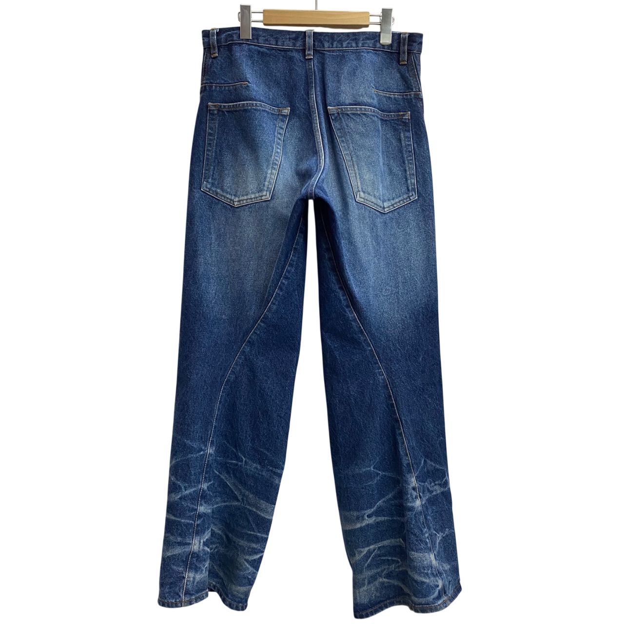 ネヴァーフォーゲット NVRFRGT 別注 3D TWISTED WIDE LEG JEANS 