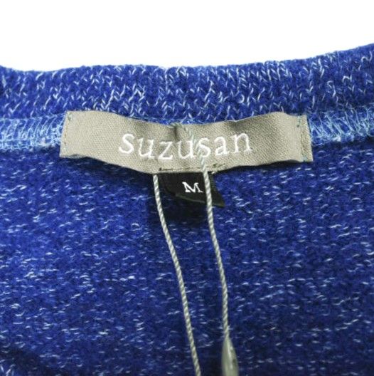新品 suzusan スズサン 23AW 日本製 WOOL COTTON JERSEY CREW NECK 