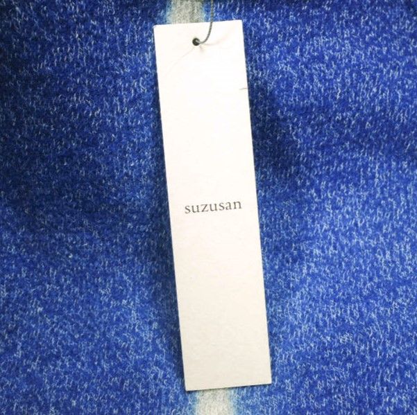 新品 suzusan スズサン 23AW 日本製 WOOL COTTON JERSEY CREW NECK 