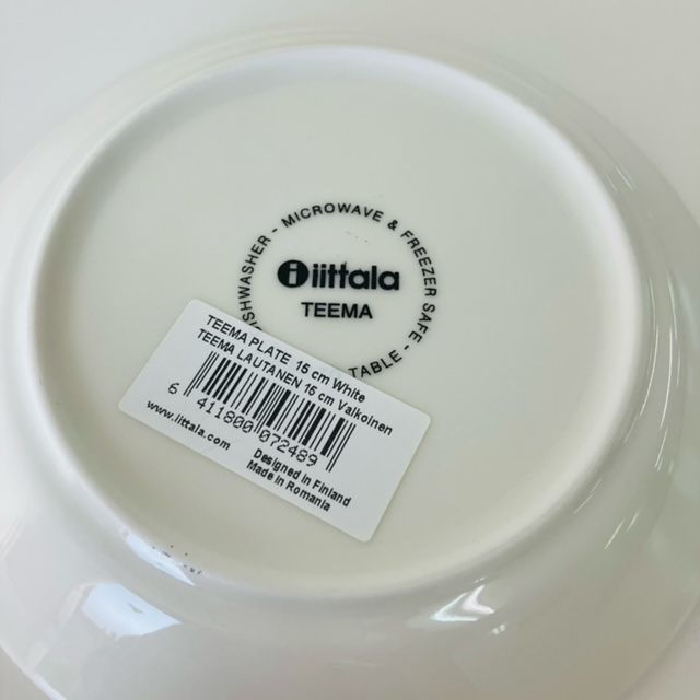 新品未使用　イッタラ　ティーマ　フィッシュプレート　2枚セット iittala（イッタラ） 【並行輸入品】 ティーマ Teema 21cm 2枚セット