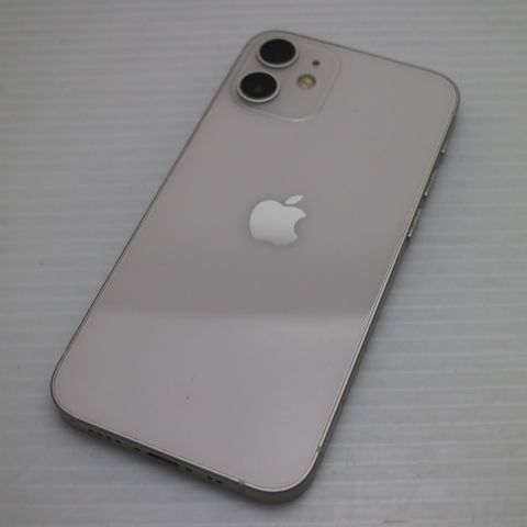 美品 SIMフリー iphone 12 mini 64gb white 白 中古】 美品 SIMフリー