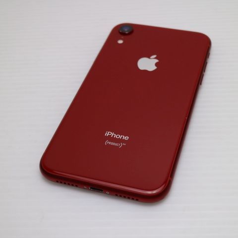 超美品 SIMフリー iPhoneXR 128GB レッド RED スマホ 白ロム 即日発送 